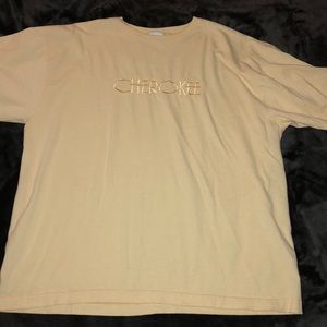 Pale Yellow Cherokee Tee
